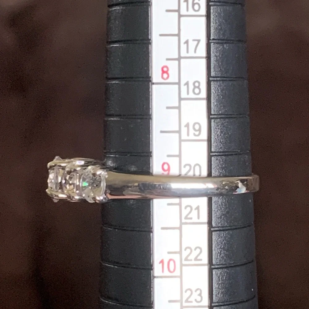 CHARLES WINSTON FOR BELLA LUCE 4.59CTW RHODIUM OVER STERLING SILVER RING - Picture 10 of 14